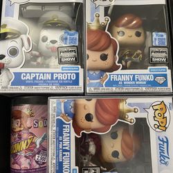 Funko Fundays Lot Franny Funko Pops Soda