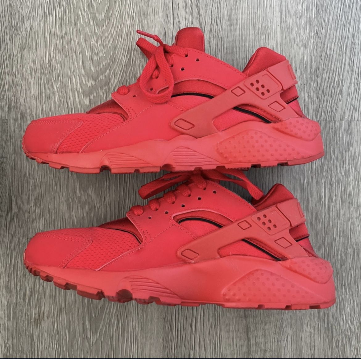 Nike Red Huaraches - Size 6.5Y
