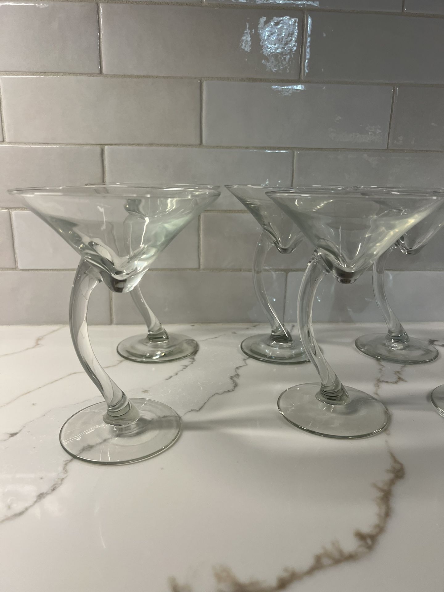 Martini glasses 