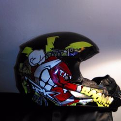 Moto Helmet Dot Certified Youth XL