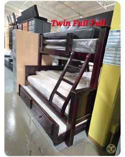 Literas Twin Full Full Madera 100% / Bunk Beds