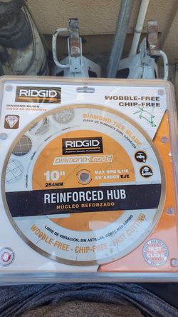Ridgid tile blade