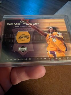 Kobe Bryant Upper Deck Game Floor
