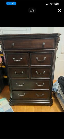 6 drawers cabinet dresser
