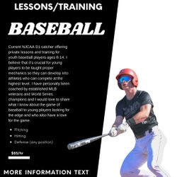 Private Training Youth Baseball