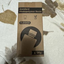 3-D printer ELEGOO Standard Photopolymer Resin