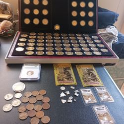 Gold Silver And Coins