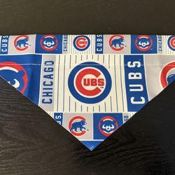Chicago Cubs Dog Pet Bandana - Small