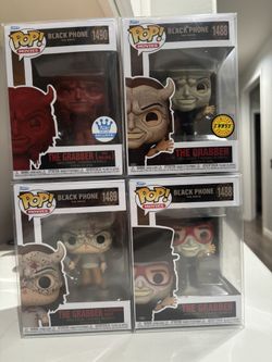 Black Phone Funko Pop Bundle (4x Pops!!) 
