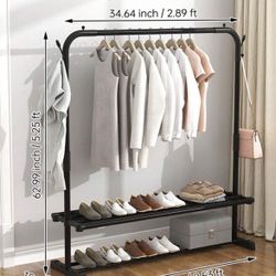 Household Multi-Functional Clothes Drying Rack Storage Organizer Modern Simple Coat Hat Rack