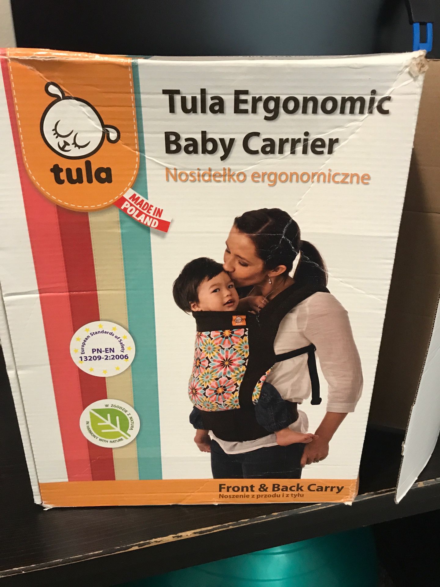 Tula Baby Carrier - Chevron Pattern