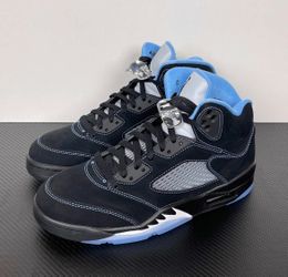 Jordan 5 Black University Blue