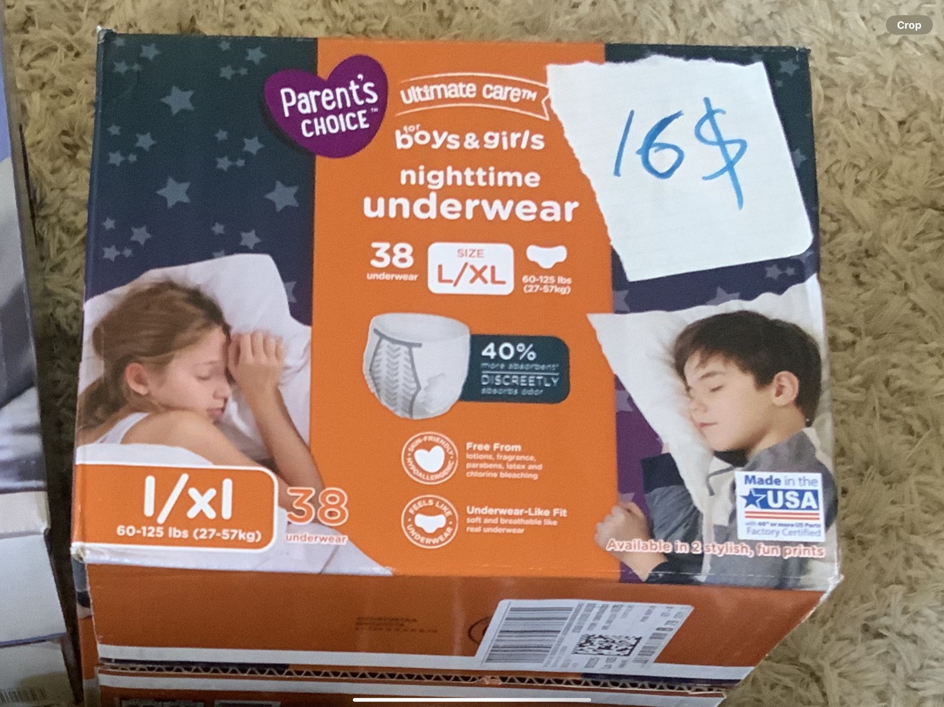 Diapers Night Time L /XL