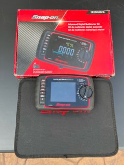 Snap-on EEDM596F Advanced Digital Multimeter True-RMS Bluetooth Automotive DMM