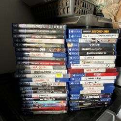 Lots Of Ps4 Games For Sale Most Under 10 Bucks 