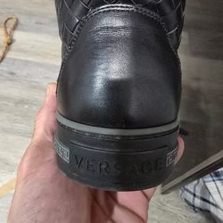 Versace Italian leather size 11