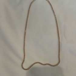 18k Rose Gold Chain 