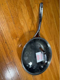 Princess House Culinario Series 9-Inch Nonstick Skillet with Etched Glass Lid