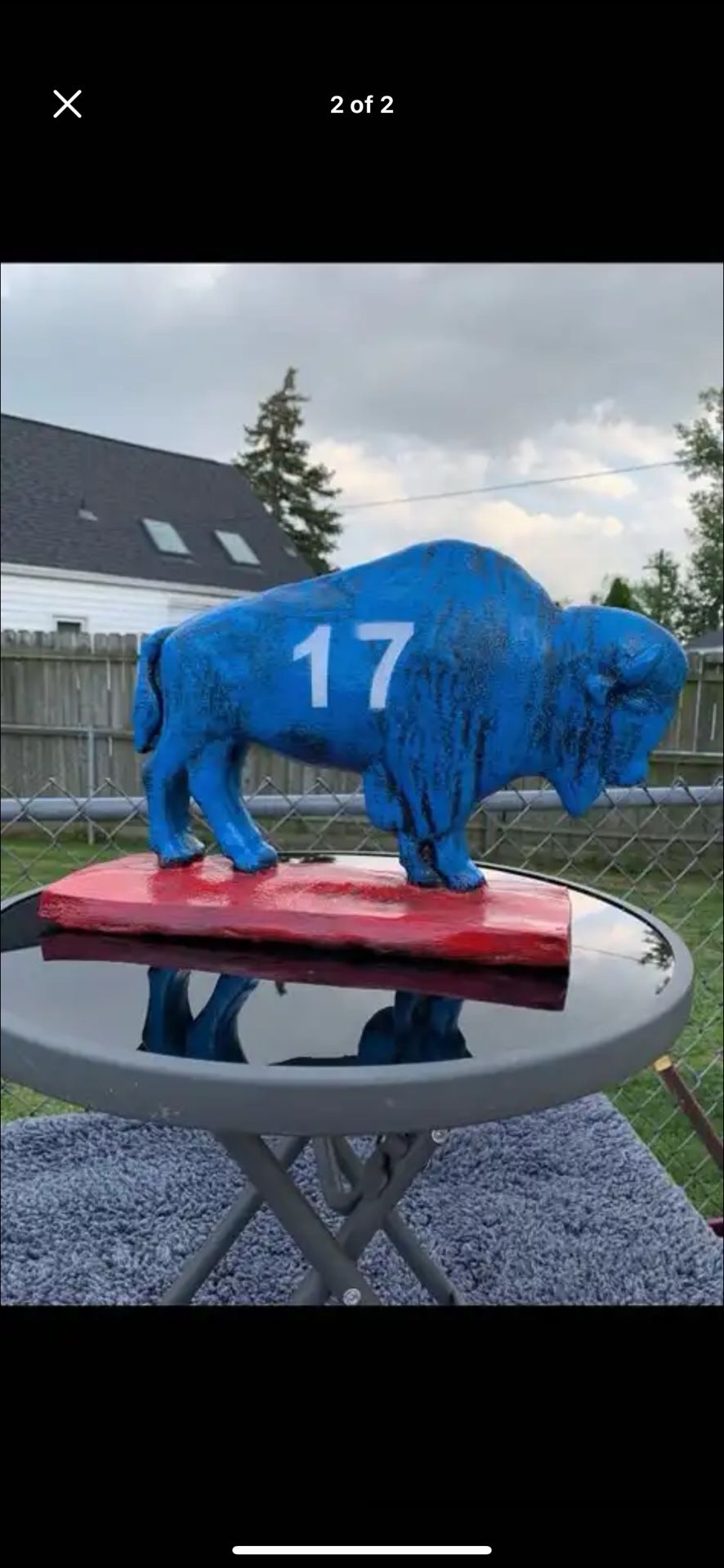 The Josh Allen Buffalo Statue