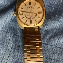 Uswa Wheeling Pittsburgh Steel Watch