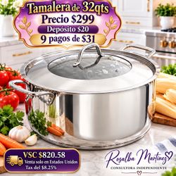 Tamalera De 32 Qt Princess House 