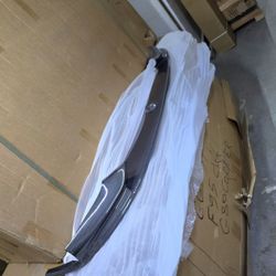 Front Bumper Lip splitters for BMW F10 5 series M sport package 2011-2016 real carbon fiber