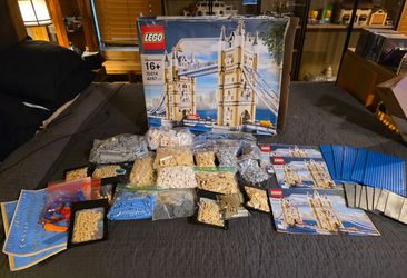 Lego 10214 Creator Expert Tower Bridge Retired Set. Complete with orig Box and instructions READ DESCRIPTION