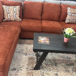 OM• $38 Initial • Brand New Aviemore Sectional With Chaise 