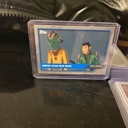 Topps Star Wars cards