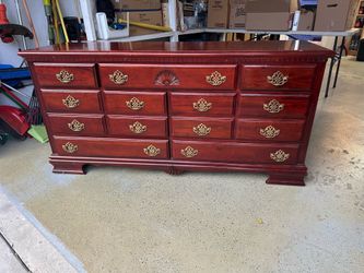 Dresser and night stand