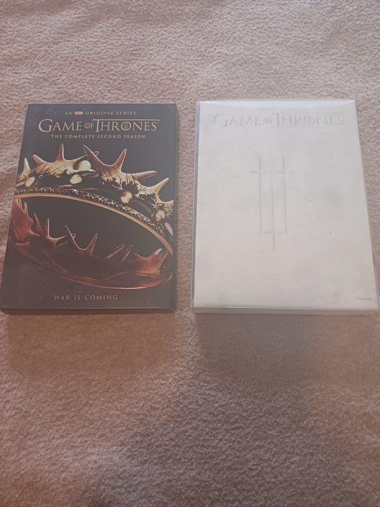 Game Of Thrones Seasons 2&3 DVD