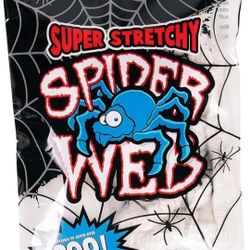 Halloween Decorations Outdoor - Indoor Spider Web, Spooky 200 sq. ft. Cobweb Halloween Patio Party Spider Webs, Spider Web Decoration, Spider Webs Hal