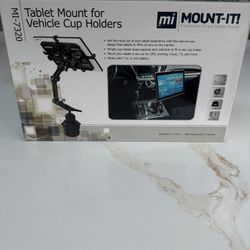 Tablet Mount For Vehicle Cup Holder