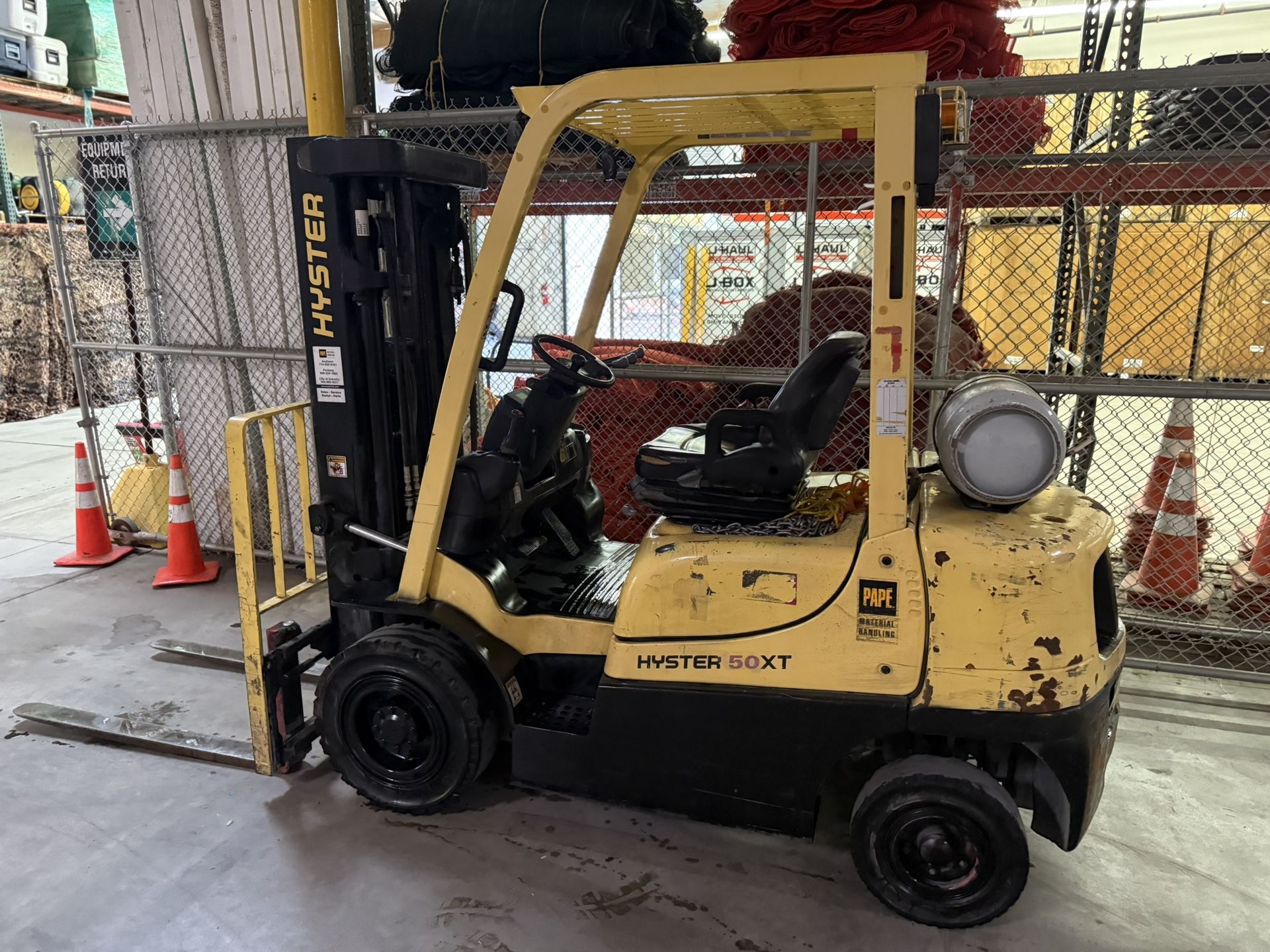2017 Hyster 50xt Only 100 Hours