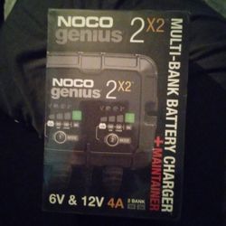 Nocona Genius 2x2 Multi-bank Battery Charger