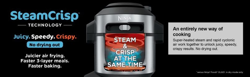 Ninja Foodi 14 In 1 Pressure Cooker Steam Fryer Air Fryer for Sale in  Colfax, NC - OfferUp
