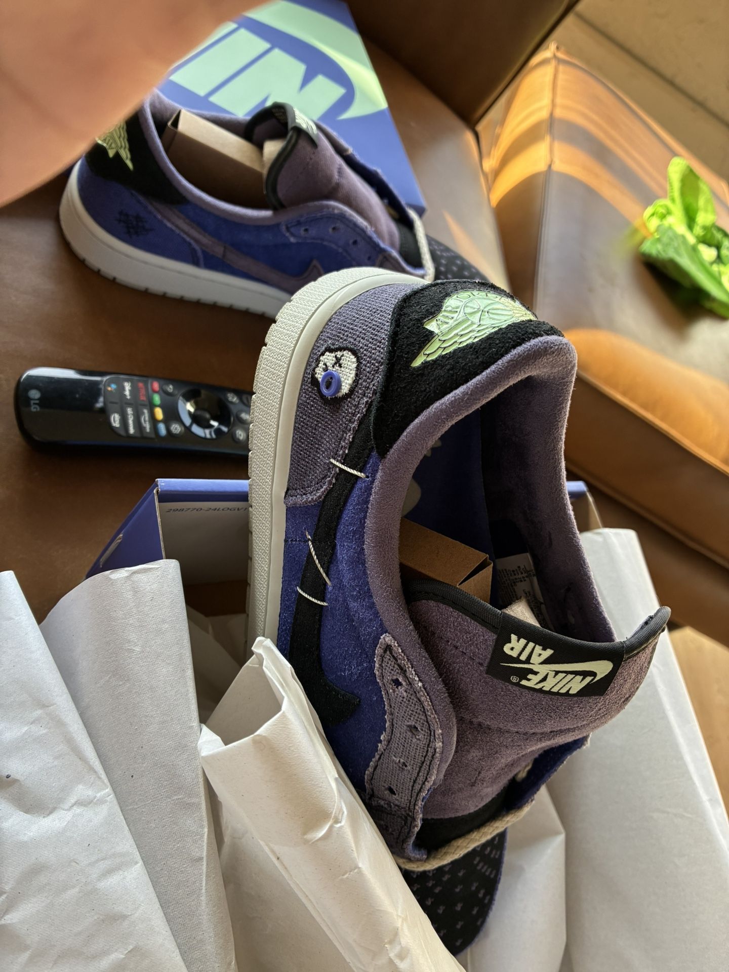 Nike Air Jordan 1 Low Voodoo Zion Sz 10