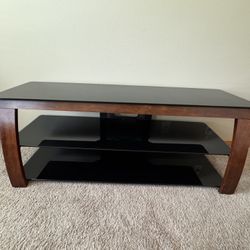 54in Glass Top Tv Stand 