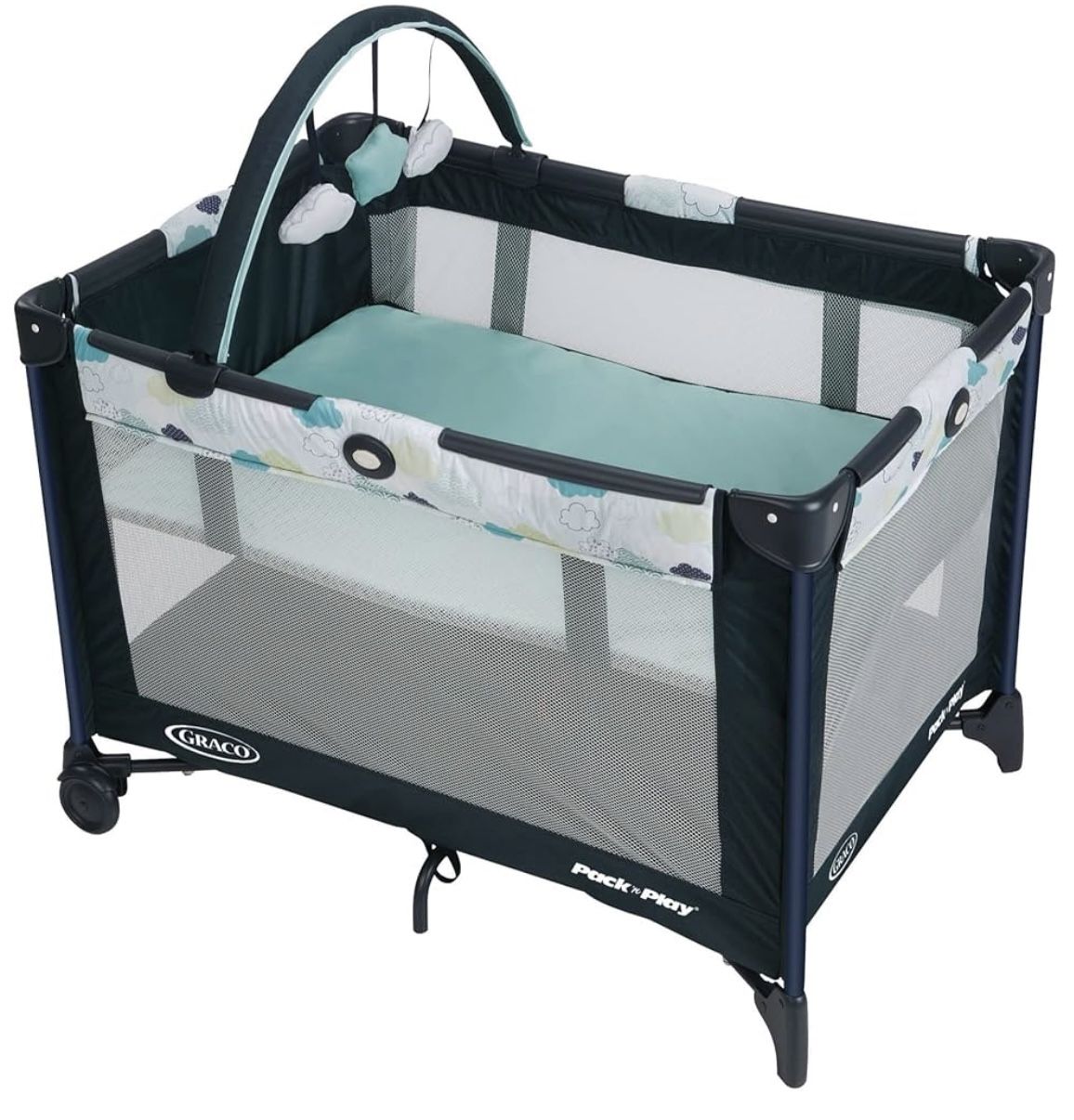 Graco Pack N Play With Matress And Toy Bar