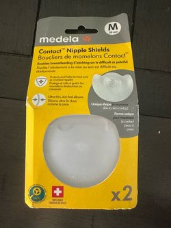 Medela Contact Nipple Shields Breastfeeding Size M 20mm, 2ct