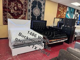 Furniture bedroom set and mattress