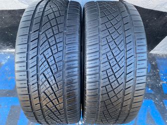Two 275-40-22 Continental Extreme Contact Sport