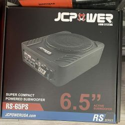 JC Power 6.5" Hideaway Sub