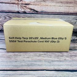 20’ X 25 ‘ Self-Help Tarp Médium 