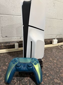 PlayStation 5 Slim Console with DualSense Controller