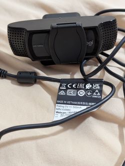 Logitech C920s Pro HD 1080p Webcam with Privacy Shutter Tested Working