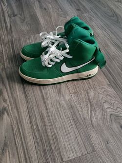 Green Hi Top Air Force Ones