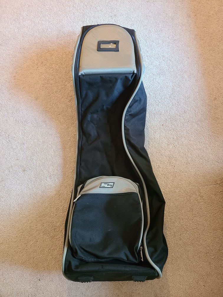 Bag Boy T-6 golf club travel bag with wheels