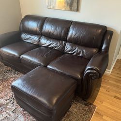 Couch and Ottoman 