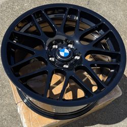 Brand New 18” Staggered Gloss Black BMW CSL Style Wheels 5x120 Price Firm! All 4